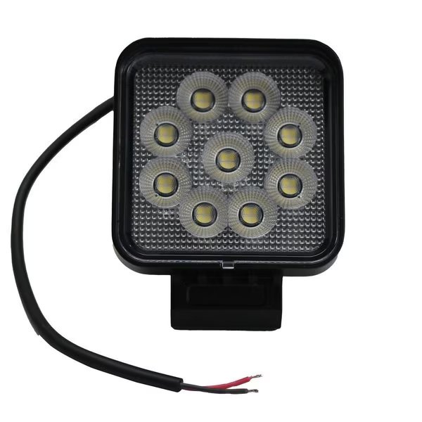 4.25-inch 64-Watt Square IQ Series Auxiliary LED Flood Beam, Race Sport, Mfr#: RS4IQ64WS